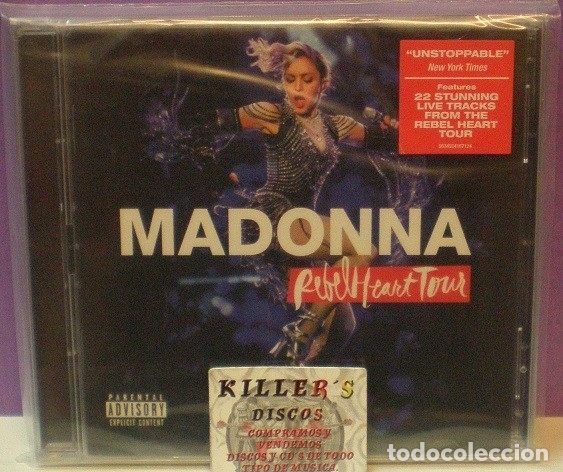 CDs de m&uacute;sica: Madonna - Rebel Heart Tour 2xCD