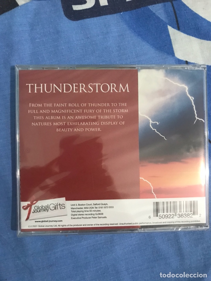 CDs de m&uacute;sica: Thunderstorm precintado nature recording - Foto 2