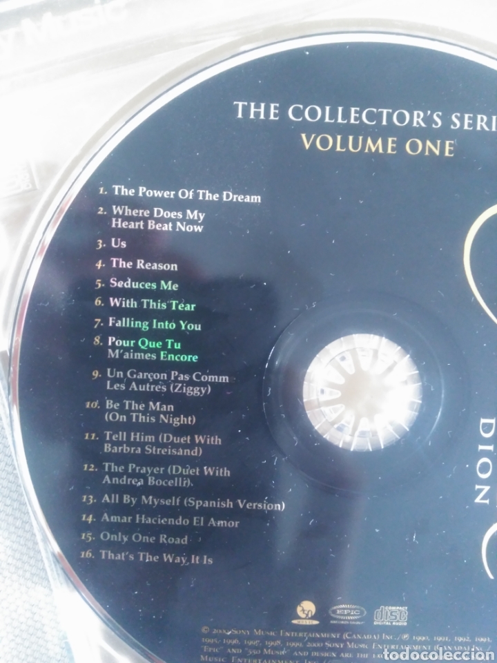 CDs de m&uacute;sica: Celine Dion volumen one - Foto 4