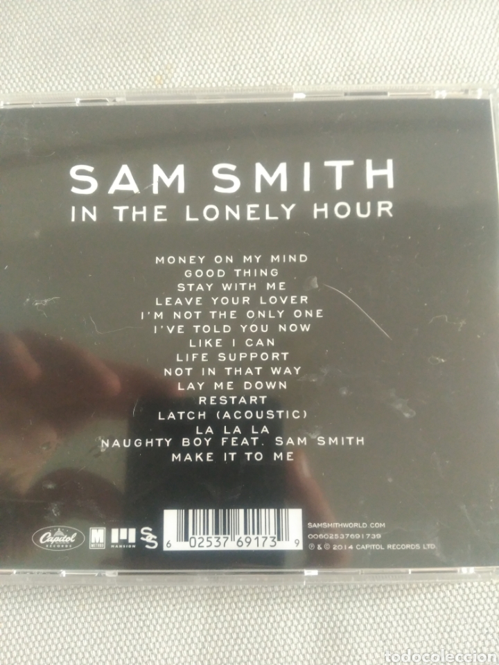 CDs de m&uacute;sica: Sam Smith ,in the lonely hour - Foto 2