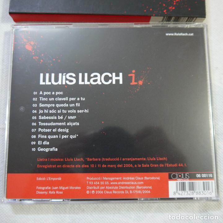 CDs de m&uacute;sica: LLU&Iacute;S LLACH - I. - CD 2006 - Foto 5