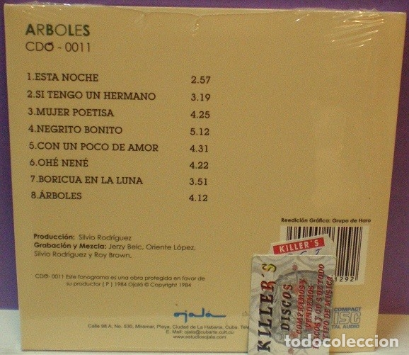 roy brown / silvio rodriguez y afrocuba - árbol - Comprar CD de Música  Latina Segunda Mano y Nuevo en todocoleccion - 203724072