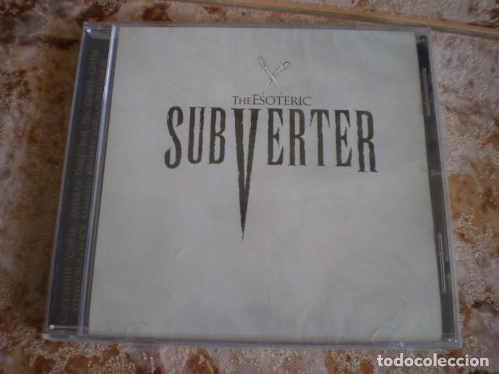 CDs de m&uacute;sica: CD. SUBVERTER. THE ESOTERIC. PRECINTADO - Foto 1