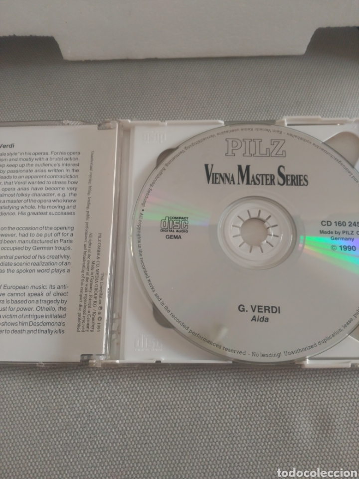 CDs de m&uacute;sica: Giuseppe Verdi .2 CDs - Foto 3