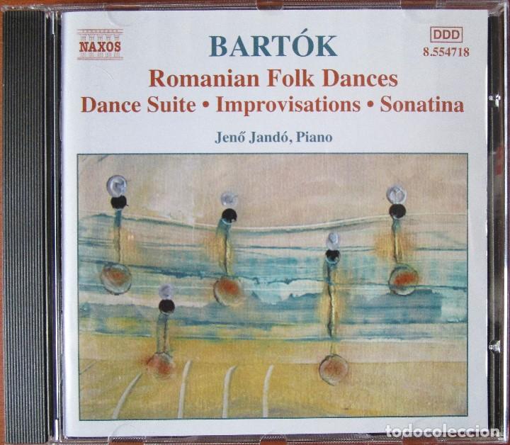 CDs de m&uacute;sica: BART&Oacute;K - ROMANIAN FOLK DANCES - DANCE SUITE - IMPROVISATIONS - SONATINA. CD IMPECABLE - Foto 1