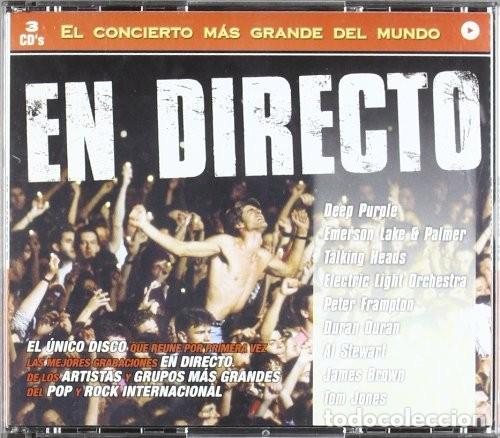 CDs de m&uacute;sica: En Directo - 3xCD Recopilatorio - Foto 1