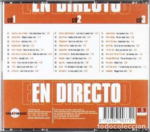 CDs de m&uacute;sica: En Directo - 3xCD Recopilatorio - Foto 2