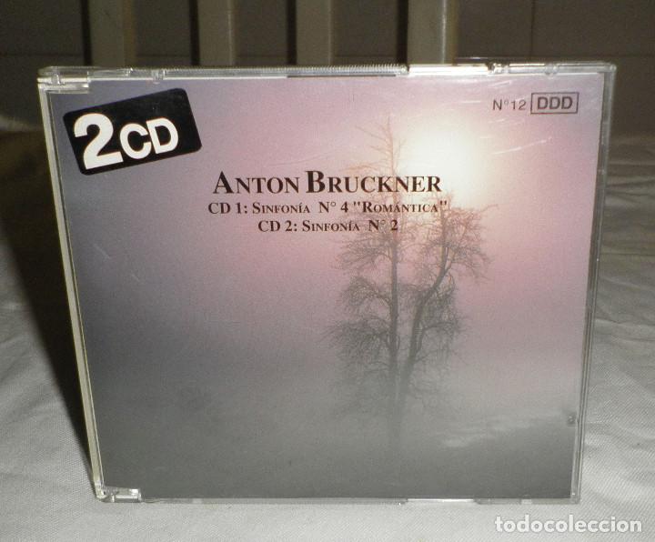 CDs de m&uacute;sica: ANTON BRUCKNER. CD 1: SYMPHONY. 4 ROMANTIC. CD 2: SYMPHONY - Foto 1