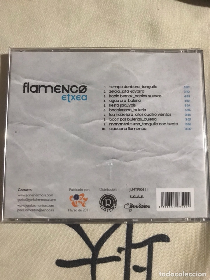 CDs de m&uacute;sica: Flamenco etxea - Foto 2