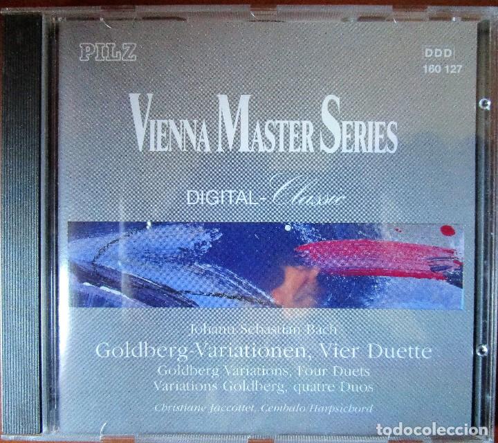 CDs de m&uacute;sica: BACH - GOLDBERG VARIATIONS - FOUR DUETS. CD - Foto 1