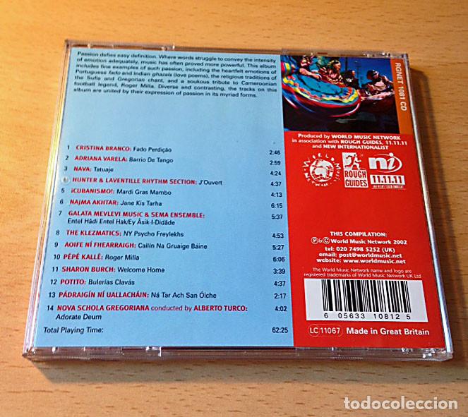 CDs de m&uacute;sica: CD - PASSION - WORLD MUSIC NETWORLD - Foto 2