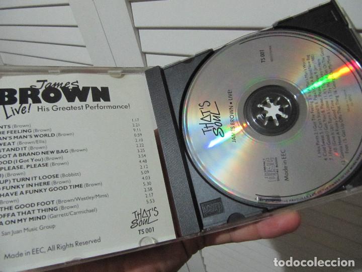 CDs de m&uacute;sica: JAMES BROWN Live! His Greatest Performance!  CD - Foto 2
