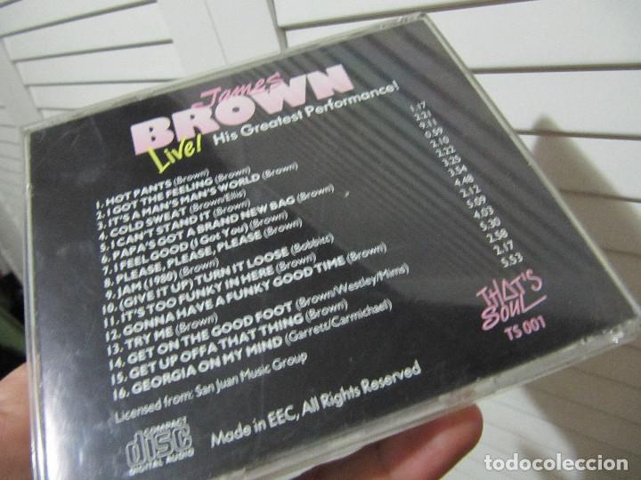 CDs de m&uacute;sica: JAMES BROWN Live! His Greatest Performance!  CD - Foto 4