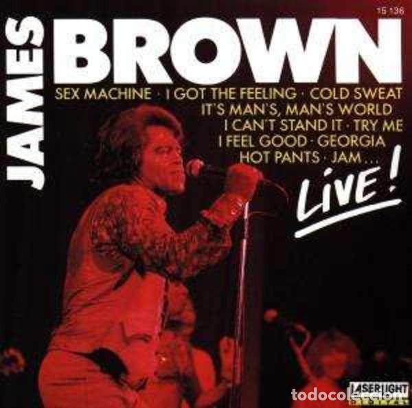 CDs de m&uacute;sica: JAMES BROWN. LIVE ! - Foto 1