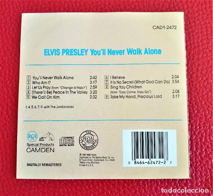 Elvis Presley You Ll Never Walk Alone Cd Sold Through Direct Sale