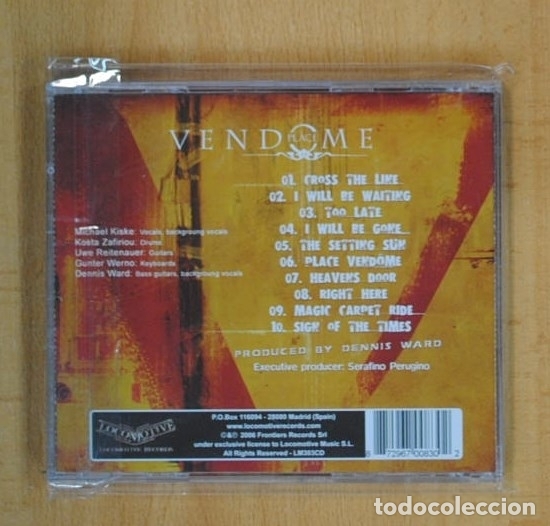 CDs de m&uacute;sica: PLACE VENDOME - PLACE VENDOME - CD - Foto 2