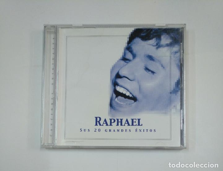 CDs de m&uacute;sica: RAPHAEL. - SUS 20 GRANDES &Eacute;XITOS. - CD. TDKCD6 - Foto 1