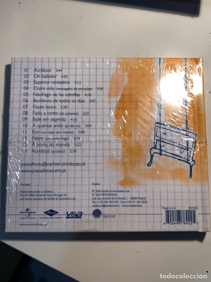 CDs de m&uacute;sica: Joao afonso outra vida precintado - Foto 2