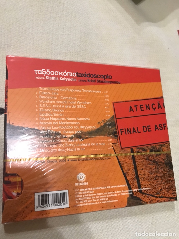 CDs de m&uacute;sica: Taxidoscopio precintado - Foto 2
