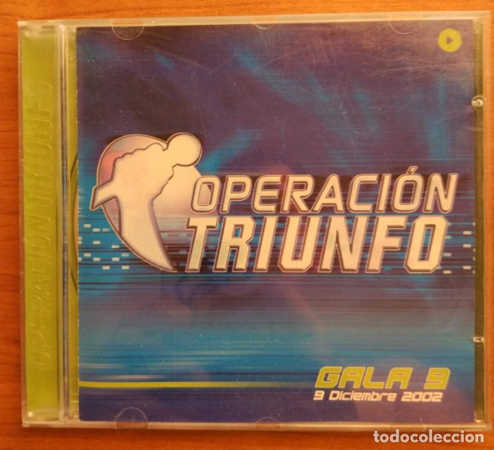 CDs de m&uacute;sica: CD Operaci&oacute;n triunfo, gala 9 - Foto 1