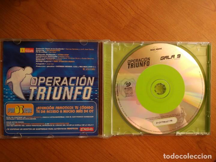 CDs de m&uacute;sica: CD Operaci&oacute;n triunfo, gala 9 - Foto 3