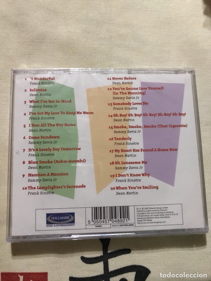 CDs de m&uacute;sica: The legendary rat pack precintado - Foto 2