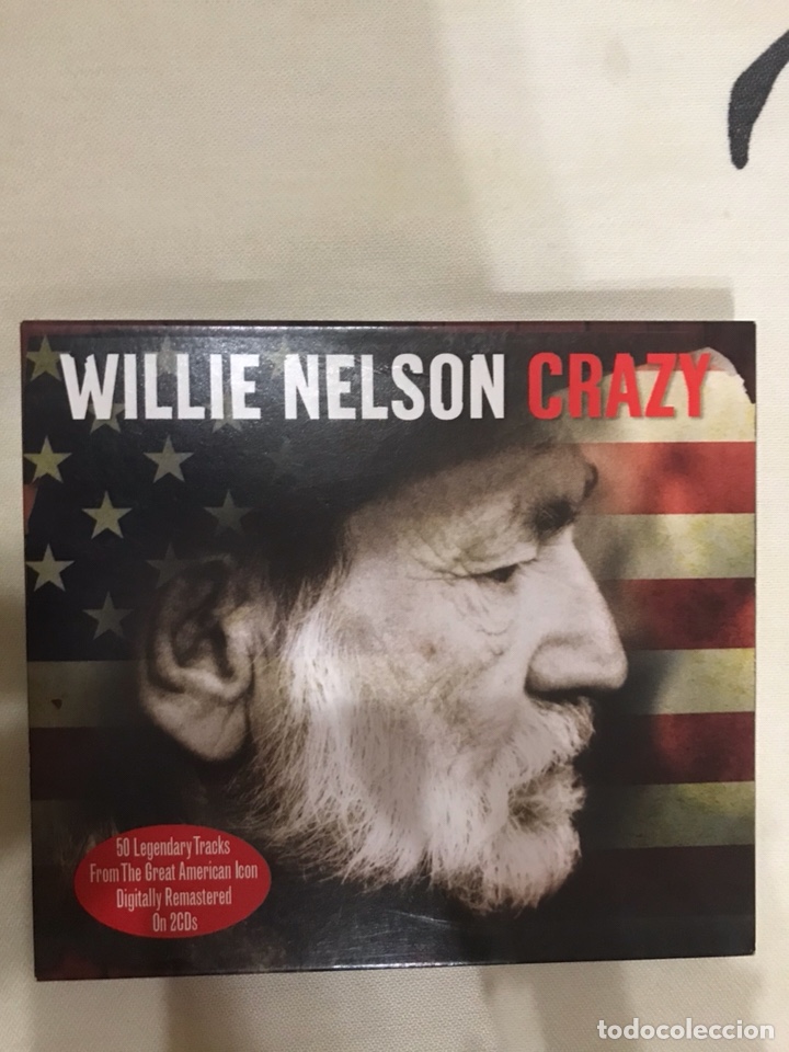 CDs de m&uacute;sica: Willie Nelson crazy 2CDs precintado - Foto 1