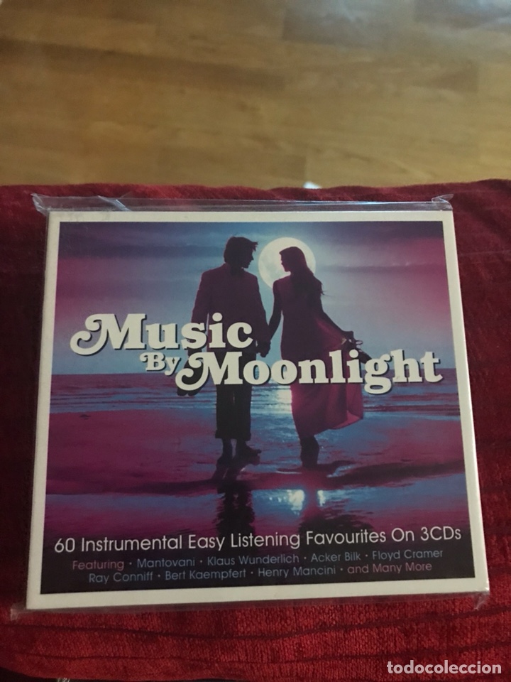 CDs de m&uacute;sica: Music by moonlight 3CDs precintado - Foto 1