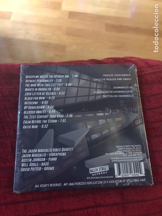 CDs de m&uacute;sica: Vibes quartet jason marsalis precintado - Foto 2