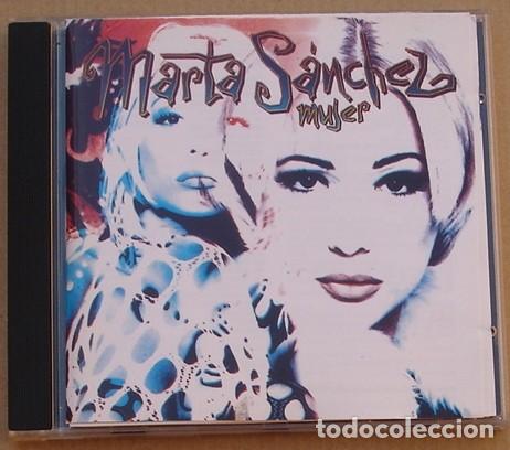 CDs de m&uacute;sica: MARTA SANCHEZ - MUJER (CD) 1993 - 12 TEMAS - Foto 1