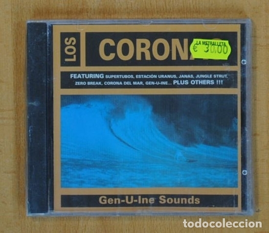 CDs de m&uacute;sica: LOS CORONAS - GEN-U-INE SOUNDS - CD - Foto 1