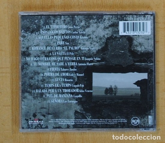 CDs de m&uacute;sica: JOAN MANUEL SERRAT - SERRAT... ERES UNICO! - CD - Foto 2