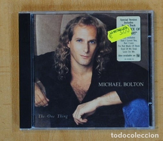 CDs de m&uacute;sica: MICHAEL BOLTON - THE ONE THING - CD - Foto 1