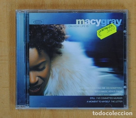 CDs de m&uacute;sica: MACY GRAY - ON HOW LIFE IS - CD - Foto 1