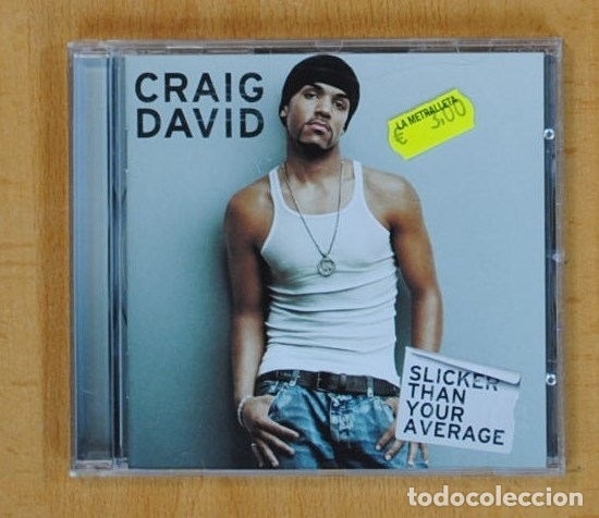 CDs de m&uacute;sica: CRAIG DAVID - SLICKER THAN YOUR AVERAGE - CD - Foto 1