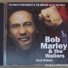 CDs de Música: BOB MARLEY & THE WAILERS - SOUL REBELS (CD) 1997 - 23 TEMAS