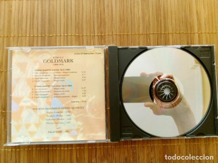 CDs de m&uacute;sica: GOLDMARK, STRING QUARTET, OP. 8; STRING QUINTET, OP. 9, FOURTH DIMENSION QUARTET ASV - Foto 3