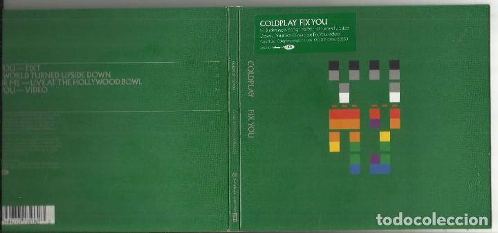 CDs de m&uacute;sica: COLDPLAY maxi cd FIX YOU 2005 4 temas - Foto 1