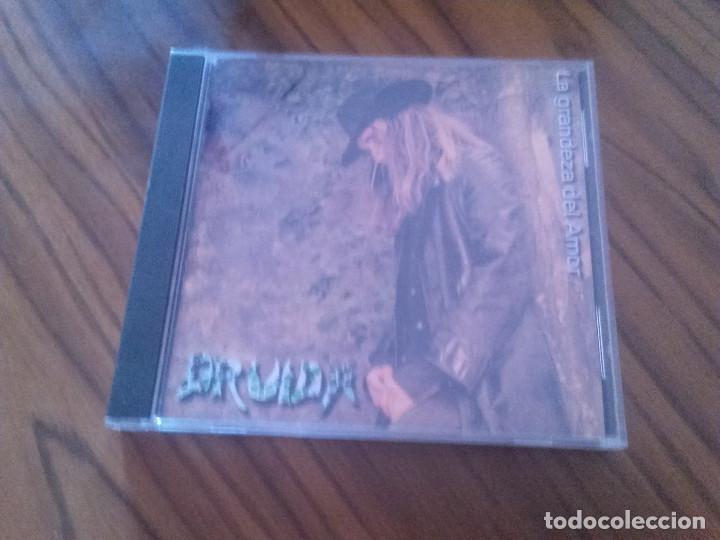 CDs de M&uacute;sica: DRUIDA. LA GRANDEZA DEL AMOR. CD MAQUETA CON 5 TEMAS. BUEN ESTADO. RARO