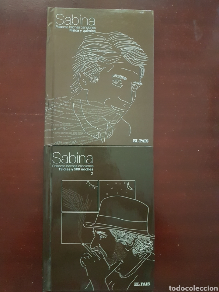 CDs de m&uacute;sica: Joaqu&iacute;n Sabina libros y cd - Foto 1