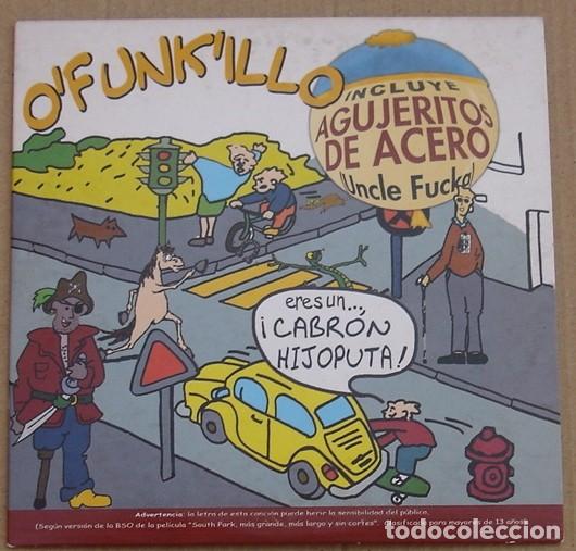CDs de m&uacute;sica: OFUNKILLO - AGUJERITOS DE ACERO (MX CD) 2001 - 2 TEMAS - Foto 1