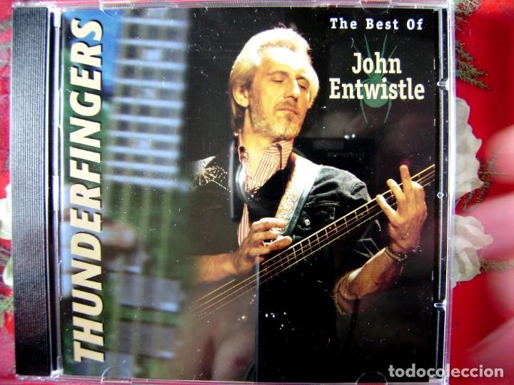 CDs de M&uacute;sica: JOHN ENTWISLE(THE WHO)THE BEST OF...THUNDERFINGERS...MUY DIFICIL