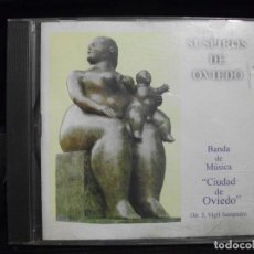 CDs de Música: SUSPIROS DE OVIEDO, BANDA DE MÚSICA OVIEDO - DIRECTOR: F. VIGIL SAMPEDRO CD ALBUM ASTURIAS PEPETO