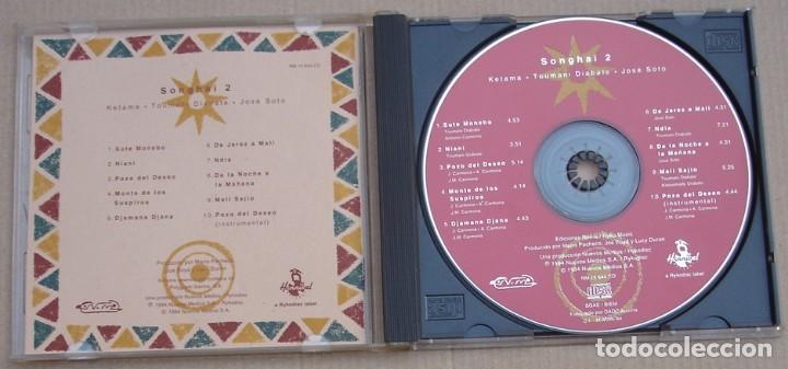 CDs de m&uacute;sica: SONGHAI - SONGHAI 2 (CD) 1994 - 10 TEMAS - Foto 2