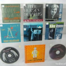 CDs de Música: LOTE 9 CD KIKO VENENO PROMO RADIO. Lote 131687642
