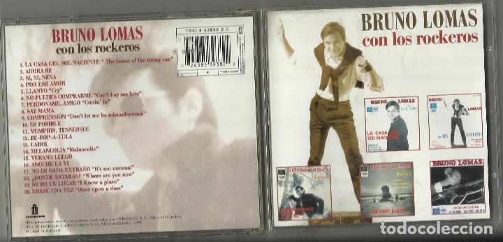 CDs de m&uacute;sica: BRUNO LOMAS CON LOS ROCKEROS CD los eps originales 1996 - Foto 1