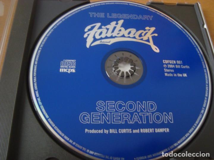CDs de m&uacute;sica: CD. THE FATBACK BAND. SECOND GENERATION - Foto 2