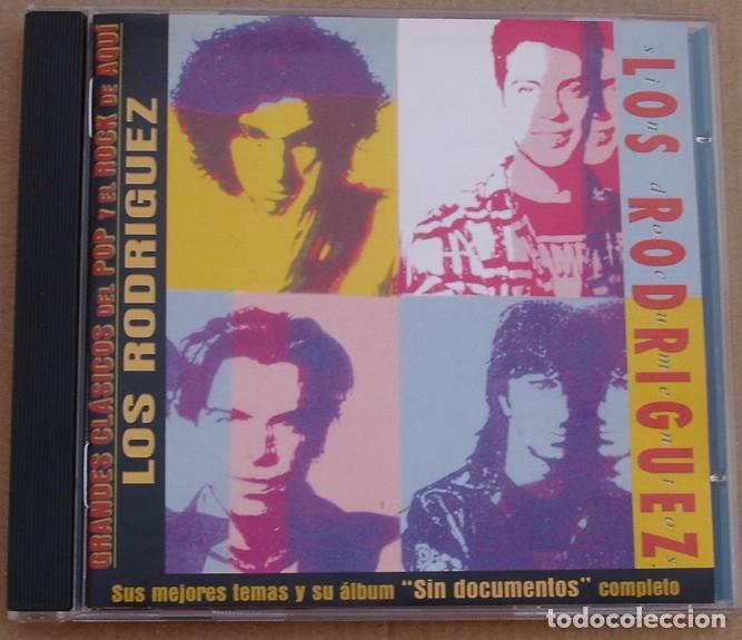CDs de m&uacute;sica: LOS RODRIGUEZ - SIN DOCUMENTOS (CD) 2002 - 16 TEMAS - Foto 1