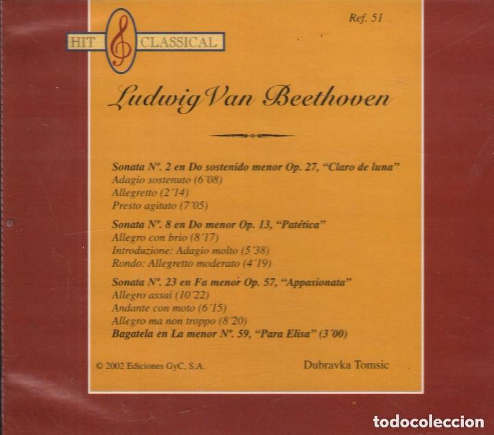 CDs de m&uacute;sica: LUDWIG VAN BEETHOVEN - CD DE 2003 RF-1176 - Foto 2