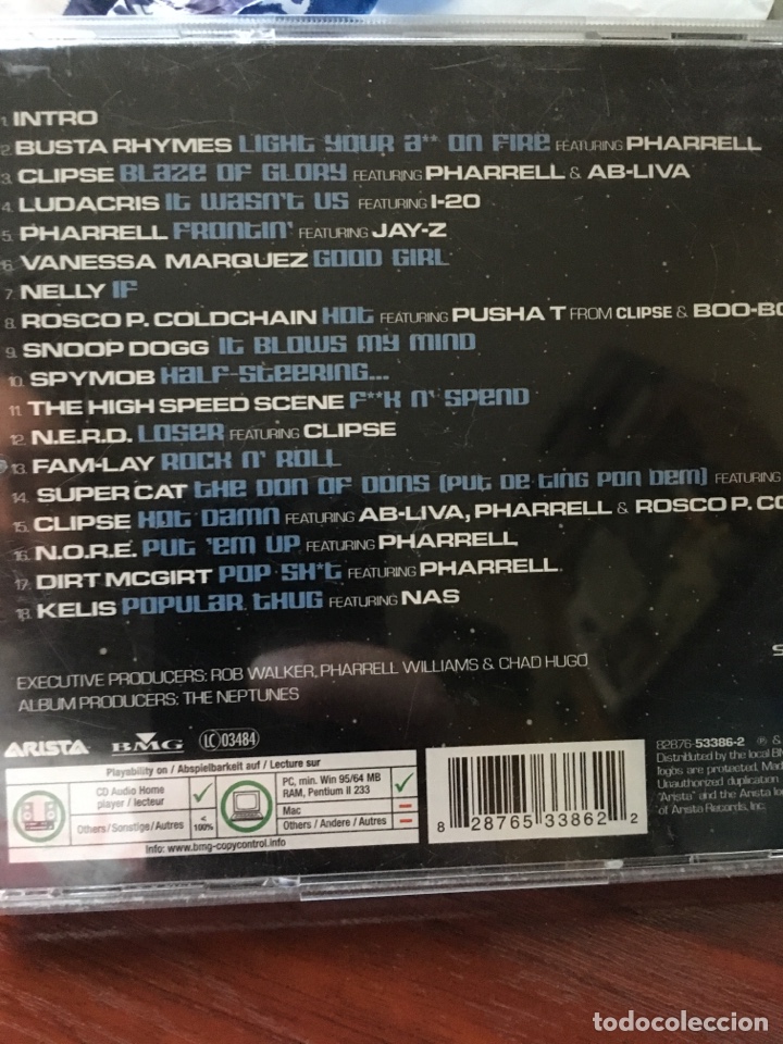 CDs de m&uacute;sica: THE NEPTUNES-PRESENT CLONES-2003 - Foto 2